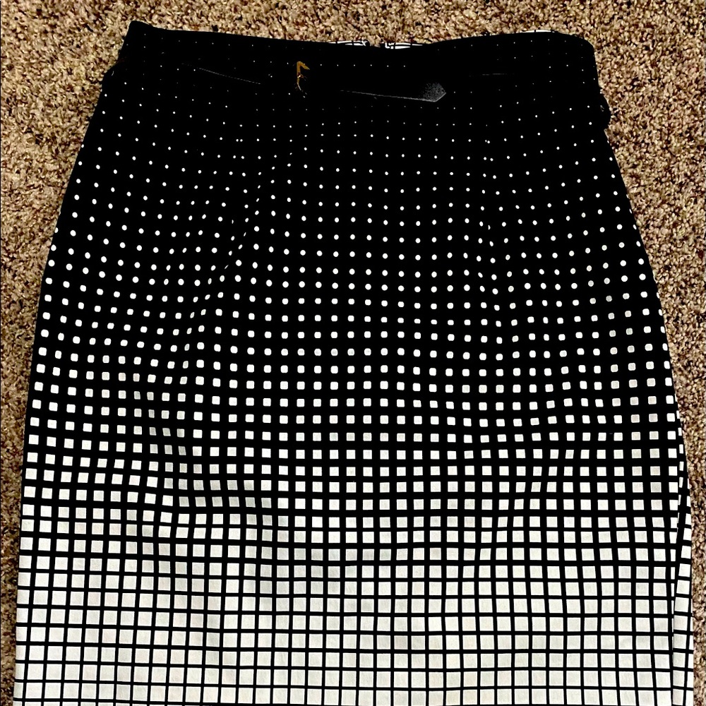 Ombré style pencil skirt